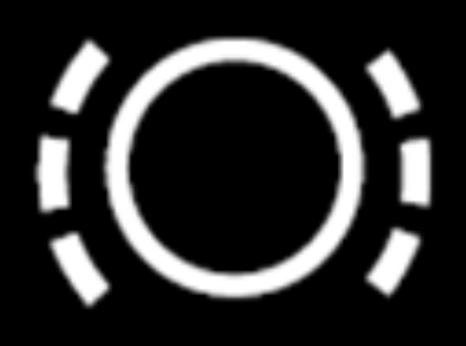 Araç gösterge panelinde fren balataları göstergesi ikonu