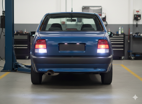 Geri vites lambası gösterge ikonu