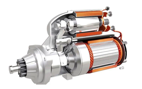 Marş motoru ve çalışma mekanizması