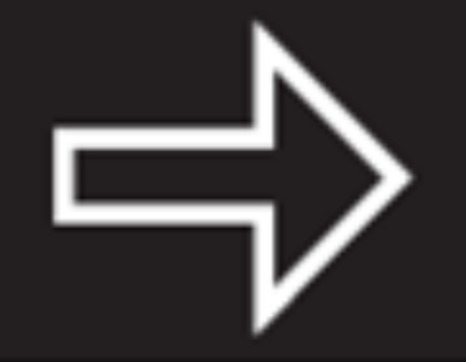 Sağa dönüş sinyali gösterge ikonu