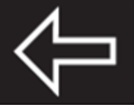 Sola dönüş sinyali gösterge ikonu