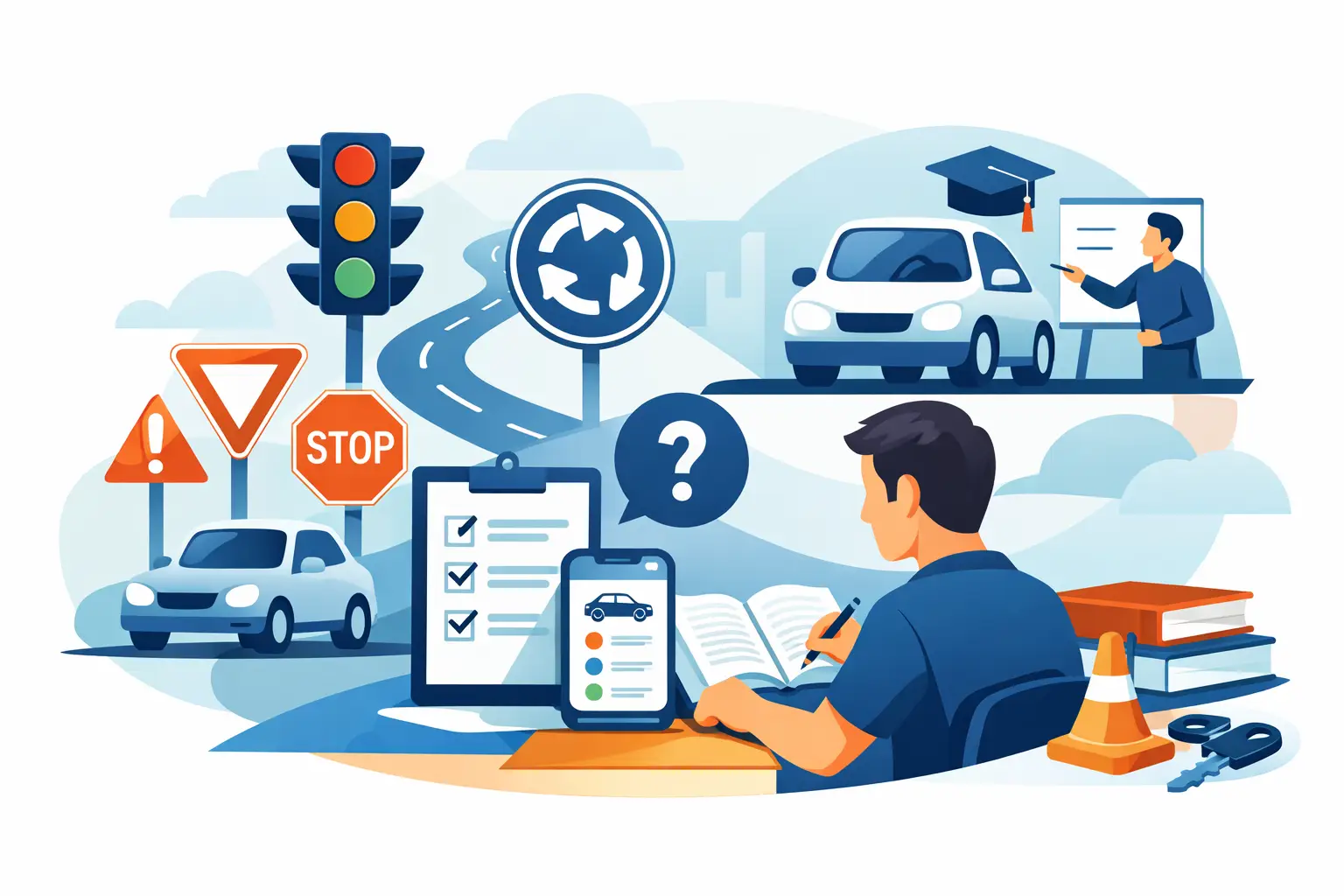 Trafik adabı soruları nasıl çalışılır?